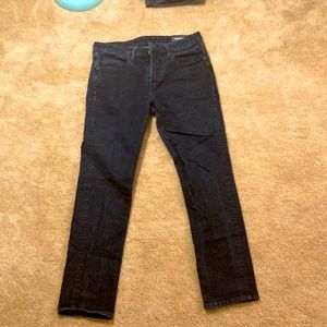 Pair of Slim Fit Dark Bonobos Jeans